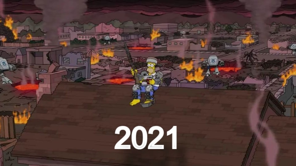 Rok 2021, začne apokalypsou, předpověděli Simpsonovi